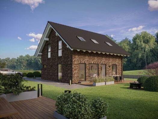 Einfamilienhaus zum Kauf provisionsfrei 473.998 € 5 Zimmer 136 m² 486 m² Grundstück Heidenoldendorf Detmold 32758