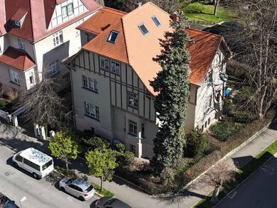Villa zum Kauf 14 Zimmer 530 m² 630 m² Grundstück frei ab sofort Mozartstraße 16 Westvorstadt Weimar 99423