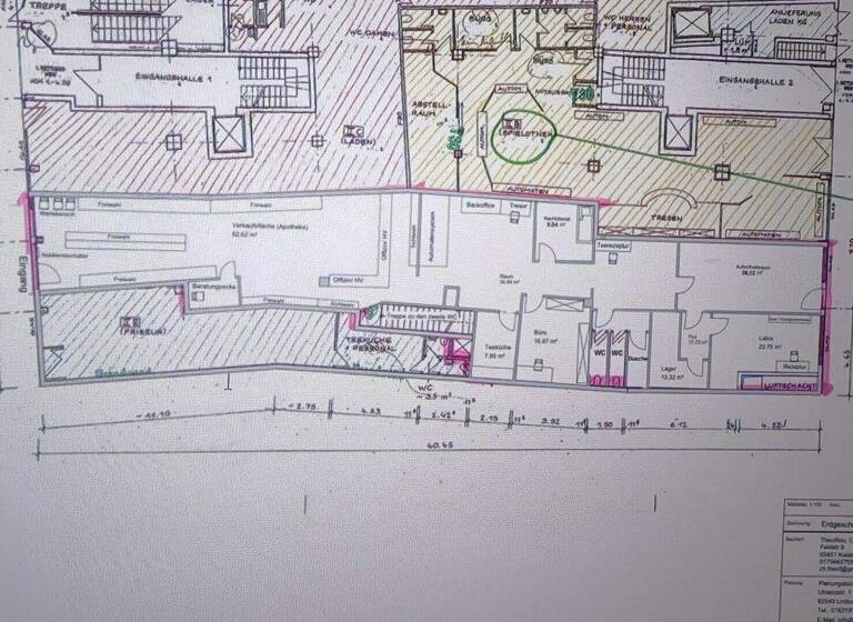 Laden zur Miete provisionsfrei 4.470 € 280 m² Verkaufsfläche teilbar von 100 m² bis 280 m² MARKSTR 6-8 Rüsselsheim Rüsselsheim am Main 65428