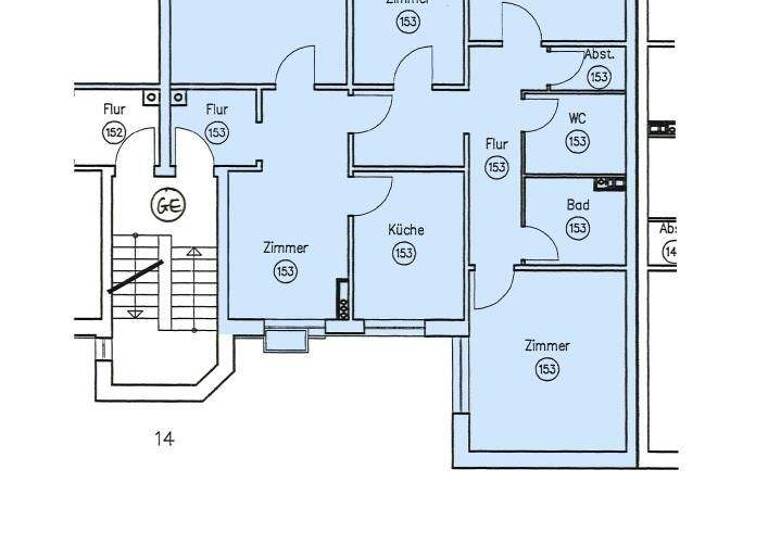 Wohnung zum Kauf provisionsfrei 273.000 € 3,5 Zimmer 107,7 m² 2. Geschoss Ahrensburg 22926
