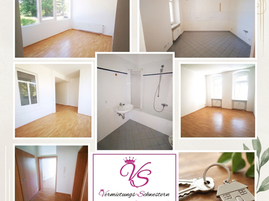 Wohnung zur Miete 325 € 2 Zimmer 59 m² EG frei ab sofort Rößlerstraße 18 c Altchemnitz Altchemnitz 09120