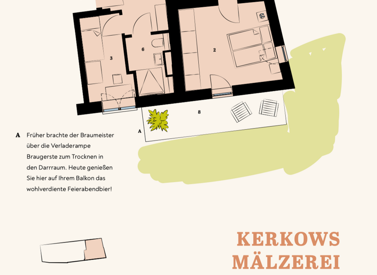 Wohnung zur Miete 850 € 3 Zimmer 61,3 m² EG Nauen 14641