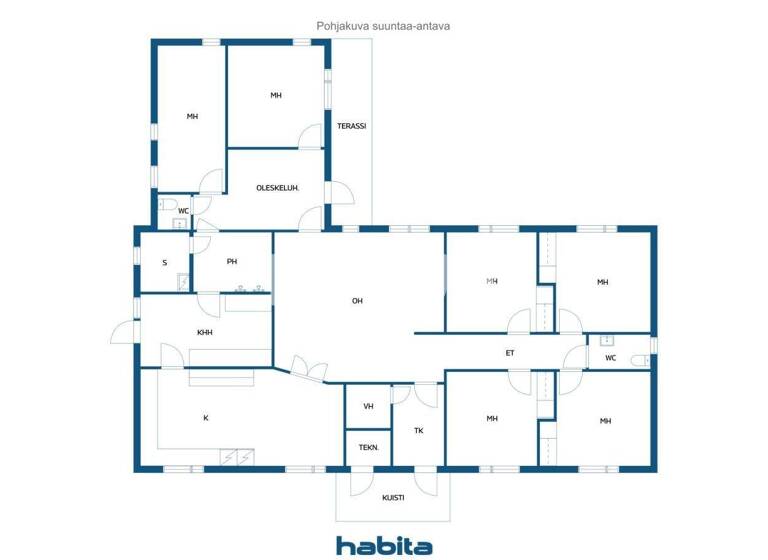 Einfamilienhaus zum Kauf 287.000 € 7 Zimmer 185,5 m² 11.220 m² Grundstück Kaitaissuontie 16 Loppi 12520