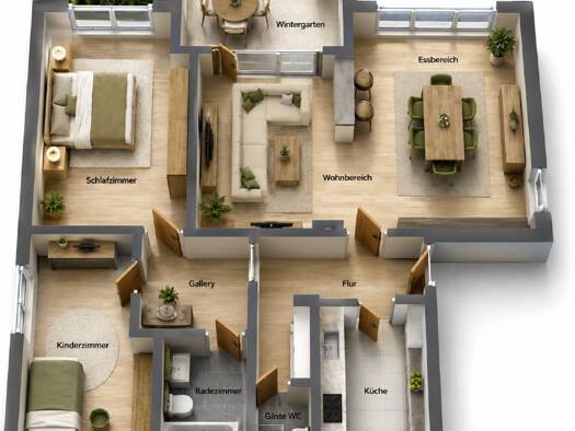 Wohnung zum Kauf 480.000 € 3,5 Zimmer 104,4 m² Fellbach Fellbach 70734