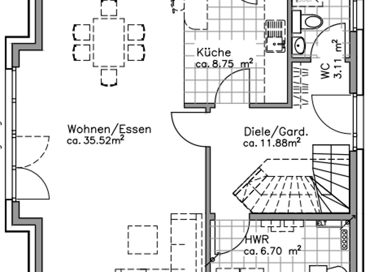 Haus zum Kauf provisionsfrei 390.700 € 5 Zimmer 128 m² 315 m² Grundstück Moodweg 10 Wettmar Burgwedel 30938