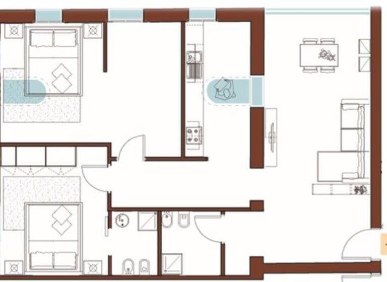 Wohnung zum Kauf 350.000 € 3 Zimmer 118 m² frei ab sofort Venedig