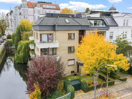 Wohnung zum Kauf 990.000 € 3 Zimmer 111 m² 2. Geschoss Gustav-Freytag-Straße 12 Uhlenhorst Hamburg 22085