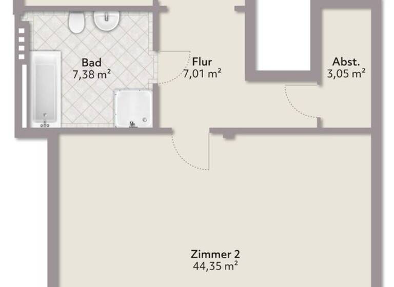 Wohnung zum Kauf 345.000 € 2 Zimmer 97 m² Bahnhofsvorstadt Bremen 28195