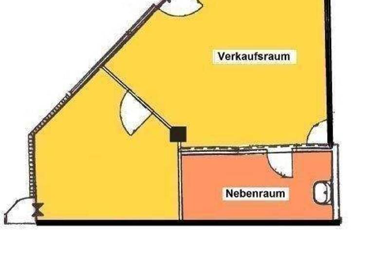 Ladenfläche zur Miete provisionsfrei 630 € 3 Zimmer 60 m² Verkaufsfläche Querstraße 8 Wendelstein 90530