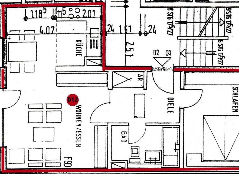Wohnung zur Miete 430 € 2 Zimmer 58,4 m² 1. Geschoss Klopstock Straße Aschersleben 06449