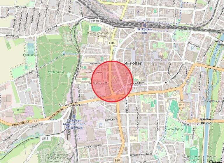 Garage zur Miete 54,17 € St. Pölten 3100