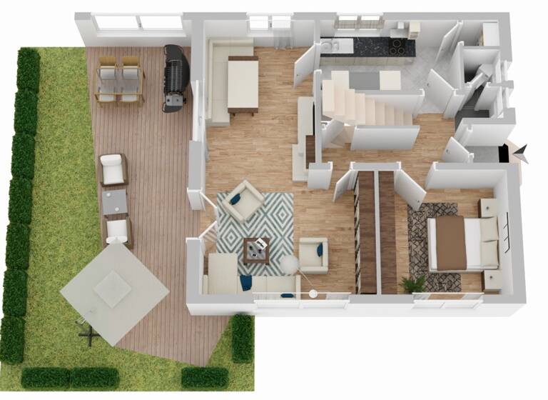 Einfamilienhaus zum Kauf 459.000 € 6 Zimmer 116 m² 825 m² Grundstück Bretten 75015