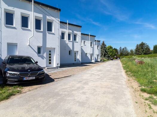 Doppelhaushälfte zur Miete - Erstbezug 1.350 € 4 Zimmer 101,3 m² 154,5 m² Grundstück Großebersdorf 2203
