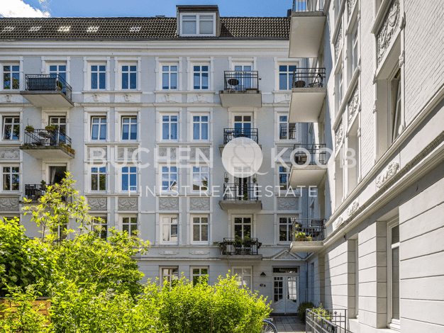 Wohnung zum Kauf 425.000 € 2 Zimmer 44 m² 2. Geschoss Winterhude Hamburg 22303