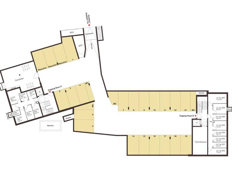 Terrassenwohnung zum Kauf - Erstbezug 694.000 € 4 Zimmer 91,1 m² Auf dem Bühel 1 Wolfurt 6922