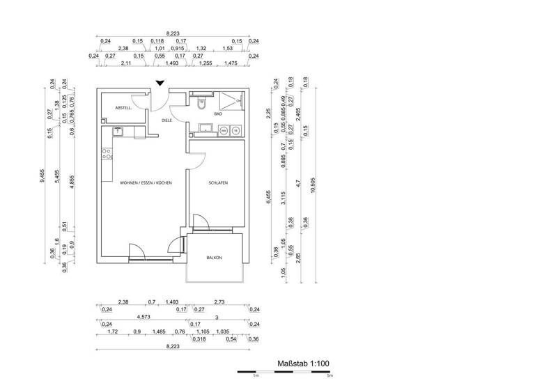 Wohnung zum Kauf 2 Zimmer 63,7 m² 1. Geschoss frei ab sofort Straubing 94315