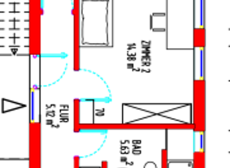 Wohnung zur Miete 410 € 3 Zimmer 15 m² Geschoss EG/1 frei ab 01.05.2026 Artillerieweg 22 Wechloy Oldenburg 26129