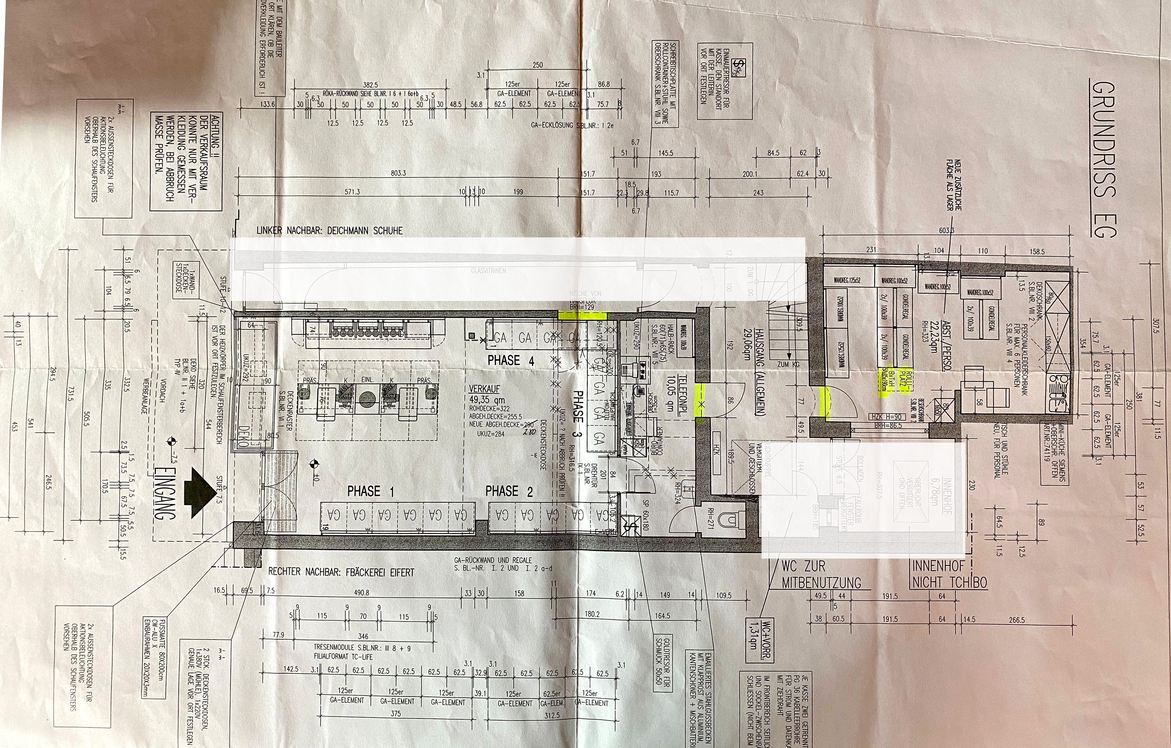 Laden zur Miete 1.200 € 3 Zimmer 82 m²<br/>Verkaufsfläche ab 50 m²<br/>Teilbarkeit Innenstadt Neuwied 56564