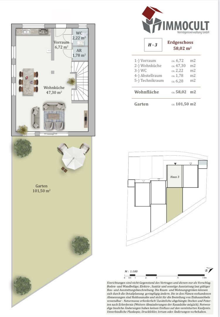 Doppelhaushälfte zur Miete 2.100 € 5 Zimmer 140,2 m²<br/>Wohnfläche ab sofort<br/>Verfügbarkeit Wilfersdorf 3434