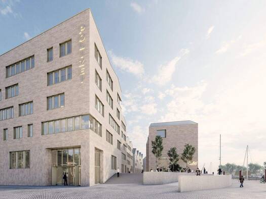 Bürofläche zur Miete - Erstbezug provisionsfrei 484 m² Bürofläche teilbar von 200 m² bis 484 m² Anna-Lange-Str. 2 Vegesack Bremen 28759