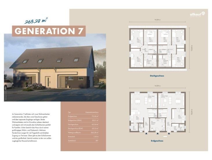 Doppelhaushälfte zum Kauf 188.284,50 € 4 Zimmer 138,6 m²<br/>Wohnfläche 750 m²<br/>Grundstück Niederschönhausen Berlin 13156