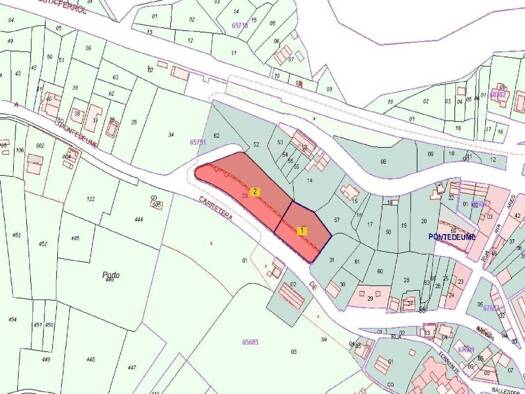 Acker-/Waldstück zum Kauf 33.500 € Pontedeume 15600