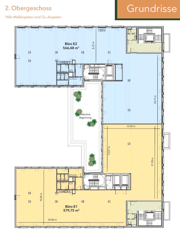 Bürofläche zur Miete provisionsfrei 13 € 566 m²<br/>Bürofläche Bohnsdorf Berlin 12526