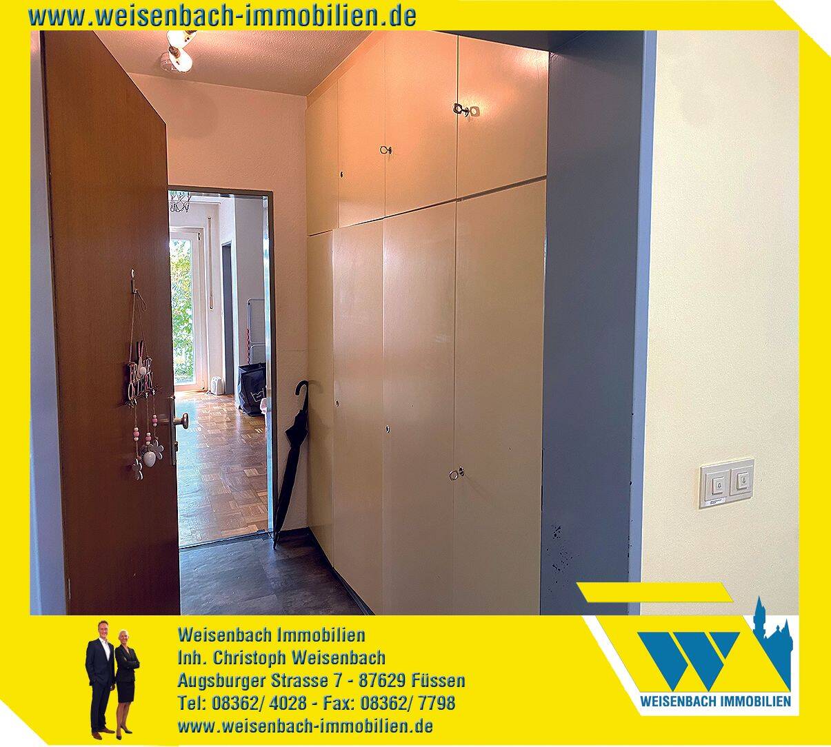 Immobilie in Füssen - Langjährig und solide vermietetes Apartment mit sonniger Westterrasse - Bild 3