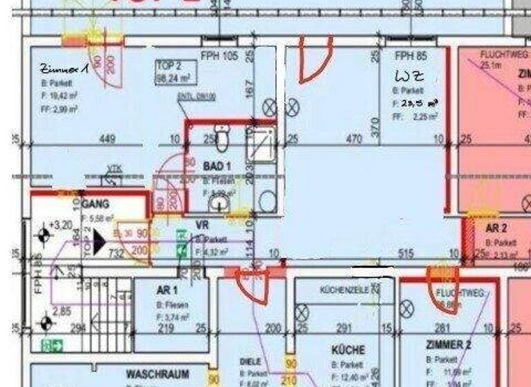 Terrassenwohnung zum Kauf 175.000 € 3,5 Zimmer 98,2 m² 1. Geschoss Dorfstraße Göttschach 2632