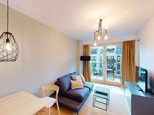 Wohnung zur Miete 1.335 € 2 Zimmer 41,7 m² 2. Geschoss Eichwaldstraße 68 Nordend-Ost Frankfurt am Main 60385