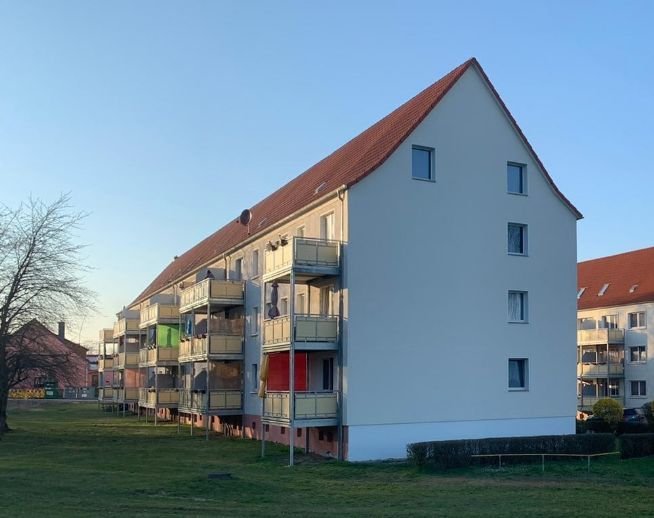 Wohnung zur Miete 493,65 € 3 Zimmer 65,8 m²<br/>Wohnfläche 2.<br/>Geschoss ab sofort<br/>Verfügbarkeit Waldauer Weg 33 Jüterbog Jüterbog 14913