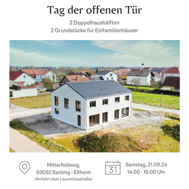 Doppelhaushälfte zum Kauf 643.000 € 5 Zimmer 143 m² 403 m² Grundstück Eltheim Barbing - DHH 6 93092