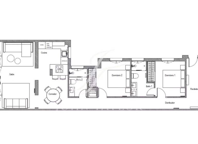 Studio zum Kauf provisionsfrei 1.750.000 € 103 m² 3. Geschoss Madrid 28001