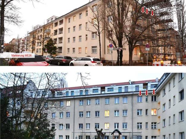 Wohnung zum Kauf provisionsfrei 420.000 € 4 Zimmer 92,1 m² 3. Geschoss Herrenhausstraße 14 Johannisthal Berlin 12487