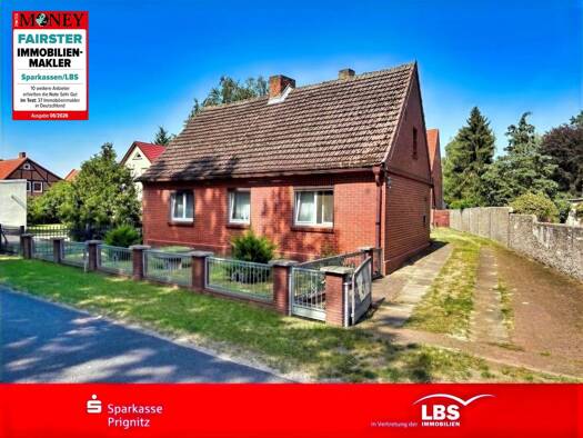 Bauernhaus zum Kauf provisionsfrei 114.900 € 3 Zimmer 66 m² 2.850 m² Grundstück frei ab sofort Legde Legde/Quitzöbel 19336