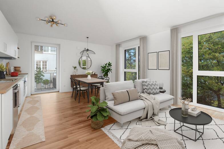 Wohnung zum Kauf als Kapitalanlage geeignet 345.500 € 2 Zimmer 65,5 m² Metzendorfer Weg 09 Eißendorf Hamburg 21077