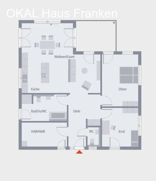 Bungalow zum Kauf 720.000 € 3 Zimmer 118 m²<br/>Wohnfläche 510 m²<br/>Grundstück Eckenhaid Eckental 90542