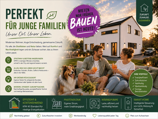 Doppelhaushälfte zur Miete - Erstbezug 2.599 € 5 Zimmer 113 m² 240 m² Grundstück Bramfeld Wandsbek 22175