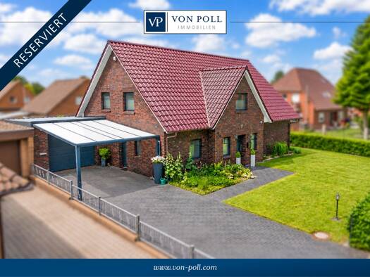 Einfamilienhaus zum Kauf 629.000 € 6 Zimmer 220 m² 649 m² Grundstück Moordorf Südbrookmerland 26624