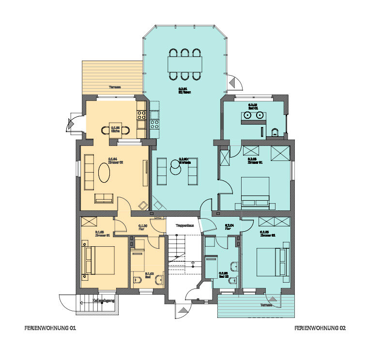 Wohnung zum Kauf 315.000 € 2,5 Zimmer 56,7 m²<br/>Wohnfläche EG<br/>Geschoss Zempin 17459