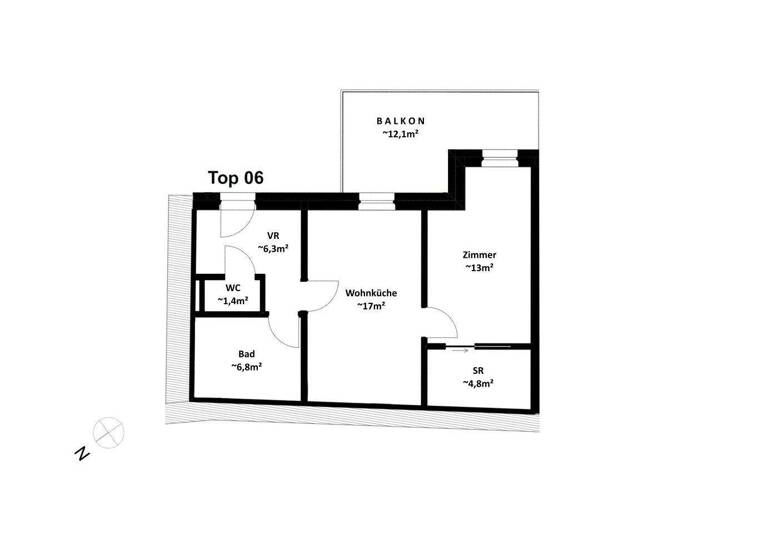 Wohnung zum Kauf 649.000 € 2 Zimmer 49,3 m² Wien 1190