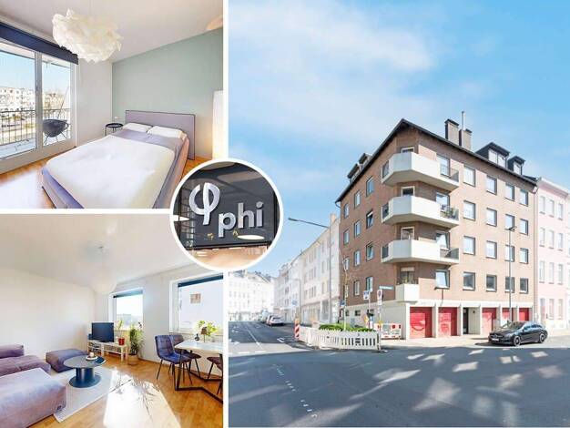 Wohnung zur Miete 515 € 2 Zimmer 52 m² 2. Geschoss frei ab sofort Aachen 52066