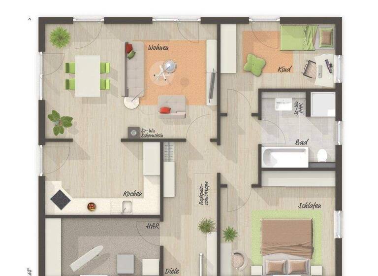 Einfamilienhaus zum Kauf - Erstbezug 308.700 € 3 Zimmer 92 m² 568 m² Grundstück Thale 06484