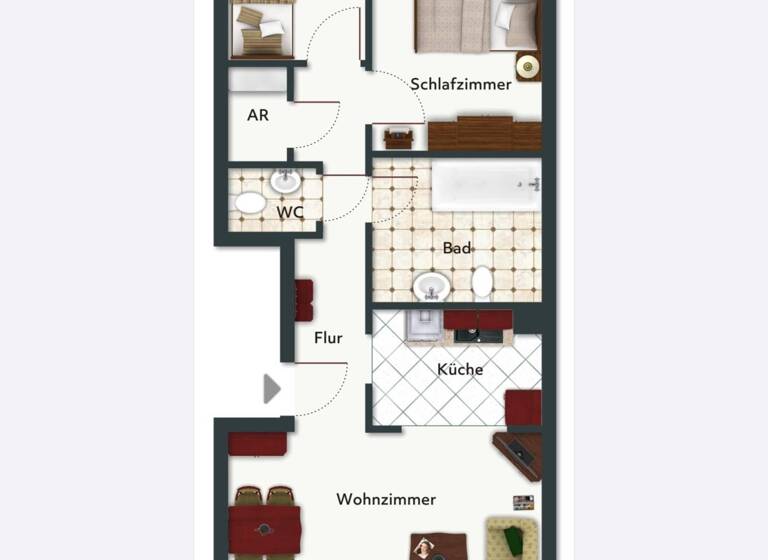 Wohnung zum Kauf 168.000 € 3 Zimmer 72 m²<br/>Wohnfläche Zülpicher Straße 111 Düren Düren 52349