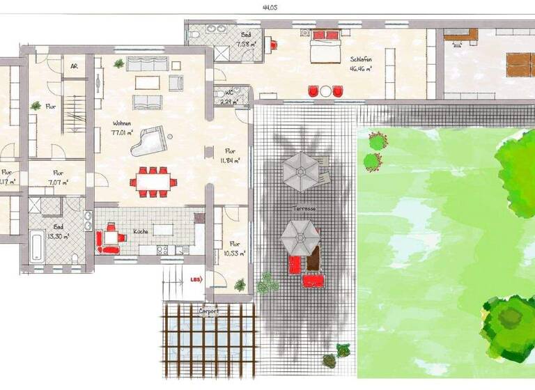 Wohnung zum Kauf 349.000 € 4 Zimmer 238 m² Holtum Werl 59457