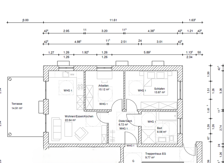 Wohnung zum Kauf provisionsfrei 399.000 € 3 Zimmer 69 m² EG frei ab sofort Lippertshofen Gaimersheim 85080