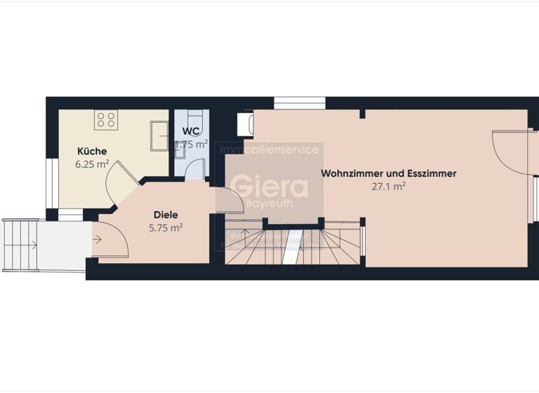 Reihenendhaus zum Kauf 386.000 € 5 Zimmer 94,7 m² 224 m² Grundstück Max-Stirner-Straße 50 Glocke Bayreuth 95447