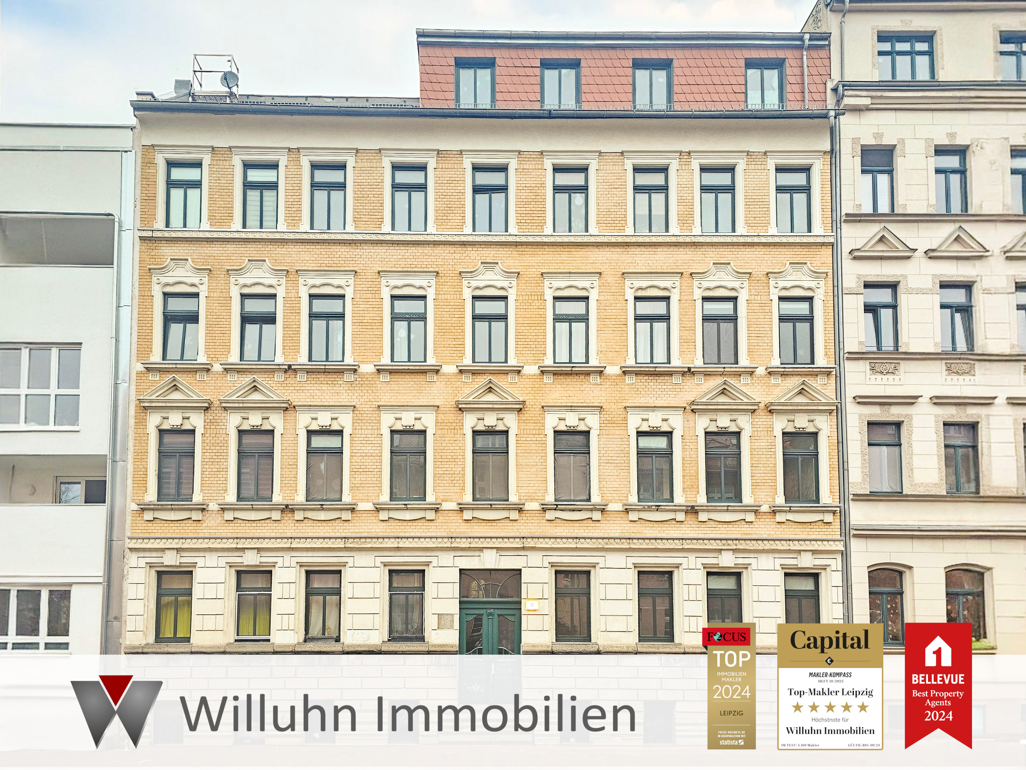 Wohnung zum Kauf 135.000 € 2 Zimmer 44,4 m²<br/>Wohnfläche 4.<br/>Geschoss Schleußig Leipzig 04229