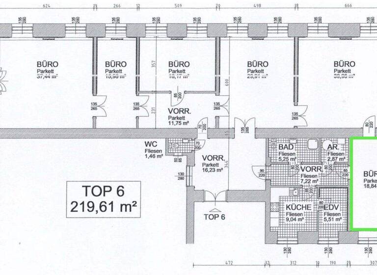 Coworking Space zur Miete 990 € 18,8 m² Bürofläche Wien,Innere Stadt 1010
