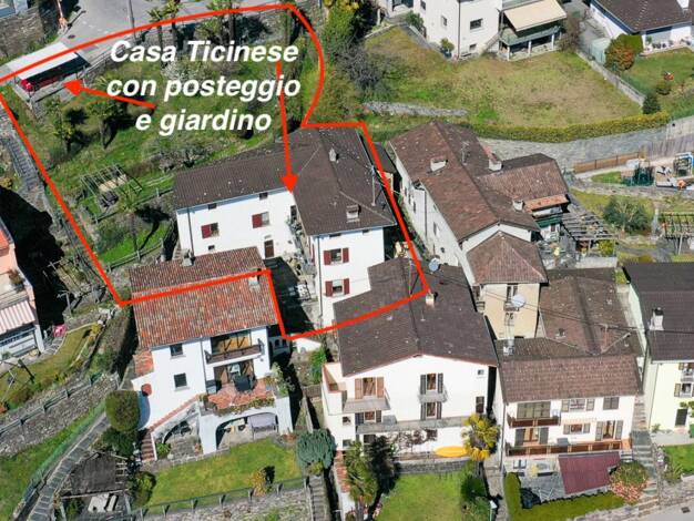 Einfamilienhaus zum Kauf 975.000 CHF 6 Zimmer 255 m² 560 m² Grundstück frei ab sofort Via Costa di Dentro Brissago 6614